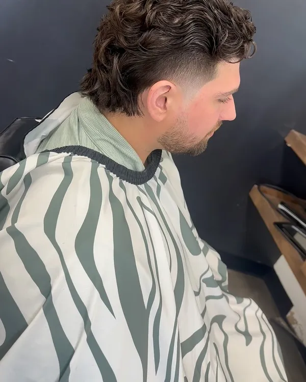 Mullet before & after by Fabi