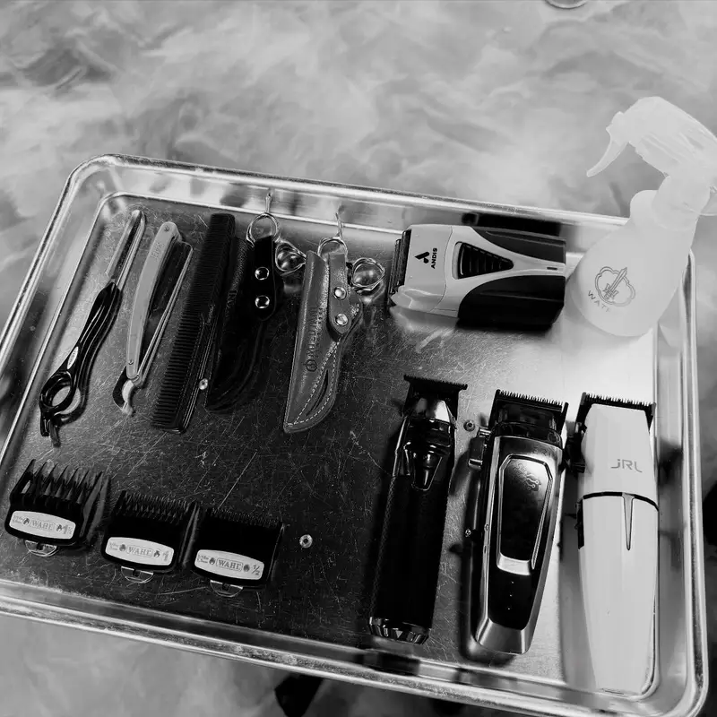 The kit, laid out before the Skull Session showcase.